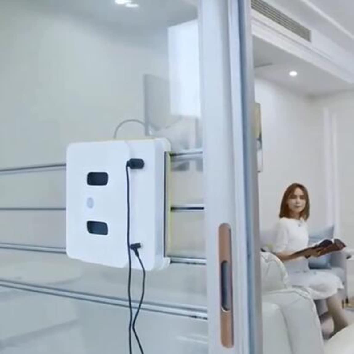 Inteligentny Robot Do Czyszczenia Okien, Sprzęt Agd Do Czyszczenia Okien, Profesjonalny Robot Do Czyszczenia Okien, Elektryczny Myjka Do Okien Z Pilotem I Liną Bezpieczeństwa