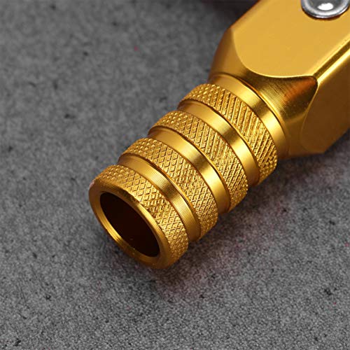 Mobestech Folding Motorcycle Gear Lever Cnc Aluminum Złoty Wygodna Instalacja Pasuje Do Motocykli i Atv Wysoka Wydajność Wytrzymała Konstrukcja