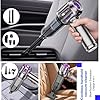Car Vacuum Cleaner Cordless, 25000Pa Rechargeable Handheld Vacuum Cleaner Powerful with 2-in-1 Suction and Blower Function, Car Hoovers Cordless Powerful for Pet Hair, Home, Office, Kitchen