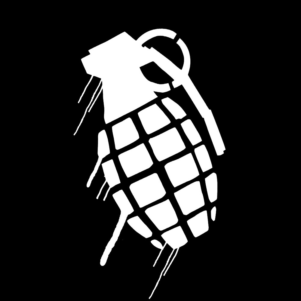 Amazon.com - Dripping Grenade Weapon Silhouette 6