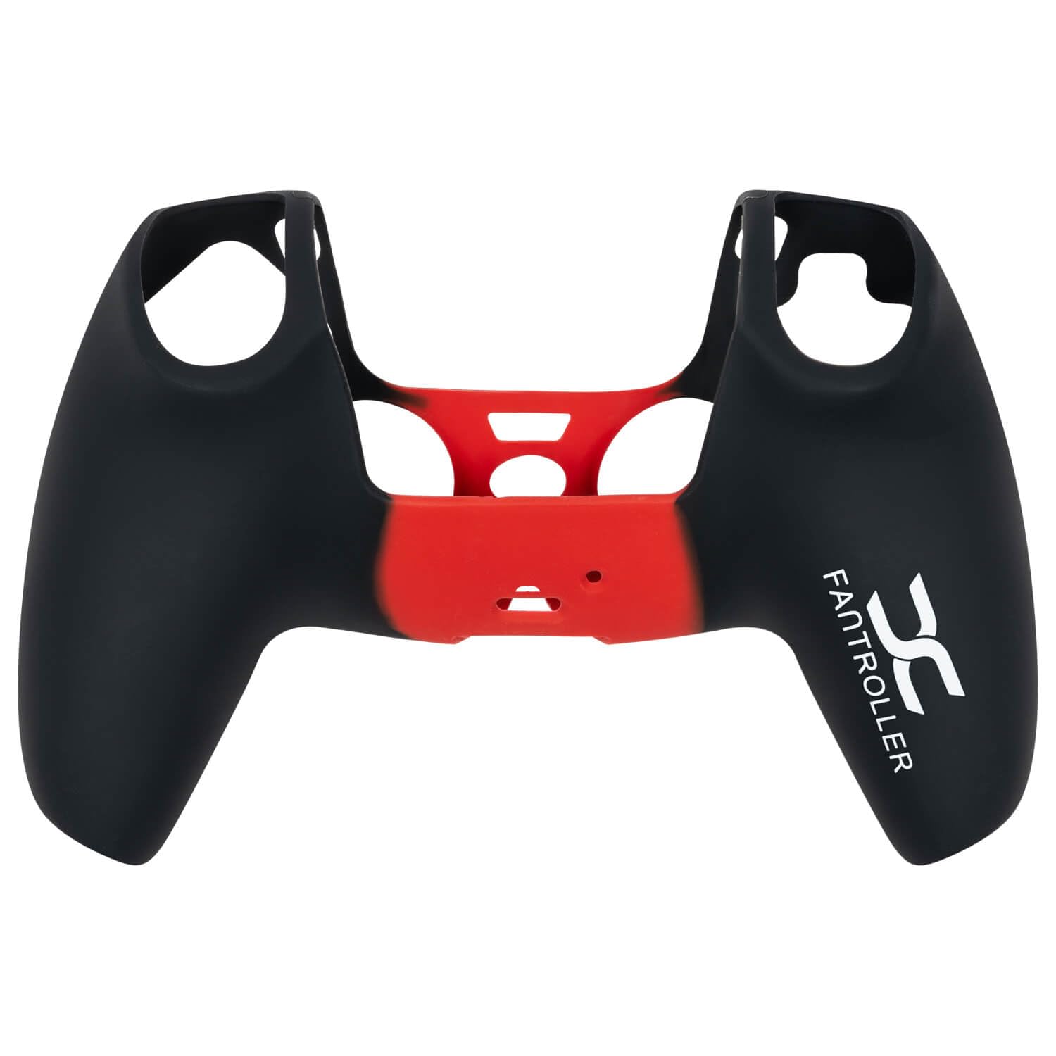 Offiziell lizensierte Schutzhülle kompatibel für PS5 Controller Zubehör Eintracht Frankfurt Anti-Rutsch Schutzhülle Skin Case für SGE Fans (Rot)