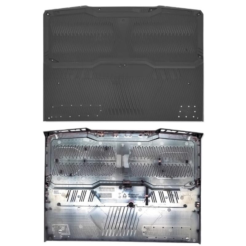 Coque inférieure MSI GE67HX MS-1545 pour remplacer un châssis PC fissuré