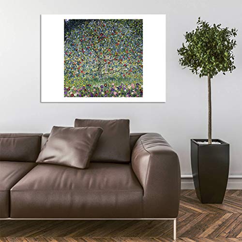 Pommier 1912 Gustav Klimt tableau poétique extra large mat encadré