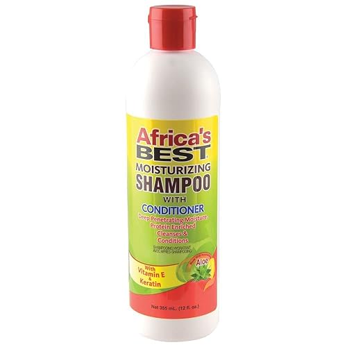 Miniatura 1 de Africa's Best Champú Hidratante Con Acondicionador, 12 Oz,Verde,1-108-12-1200