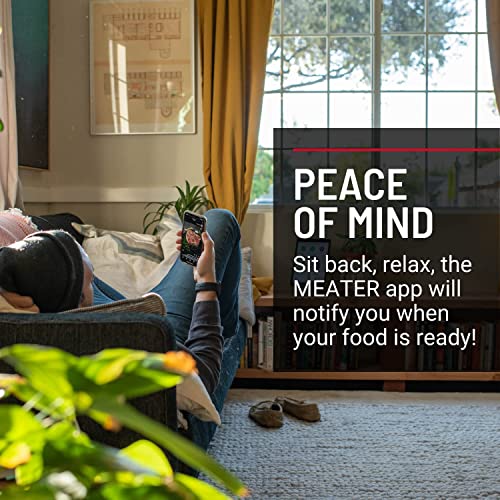 Original Meater: Wireless Smart Meat Thermometer | 33Ft Wireless Range | For The Oven, Grill, Bbq, Kitchen | Ios & Android App | Apple Watch, Alexa Compatible | Dishwasher Safe #TOP6