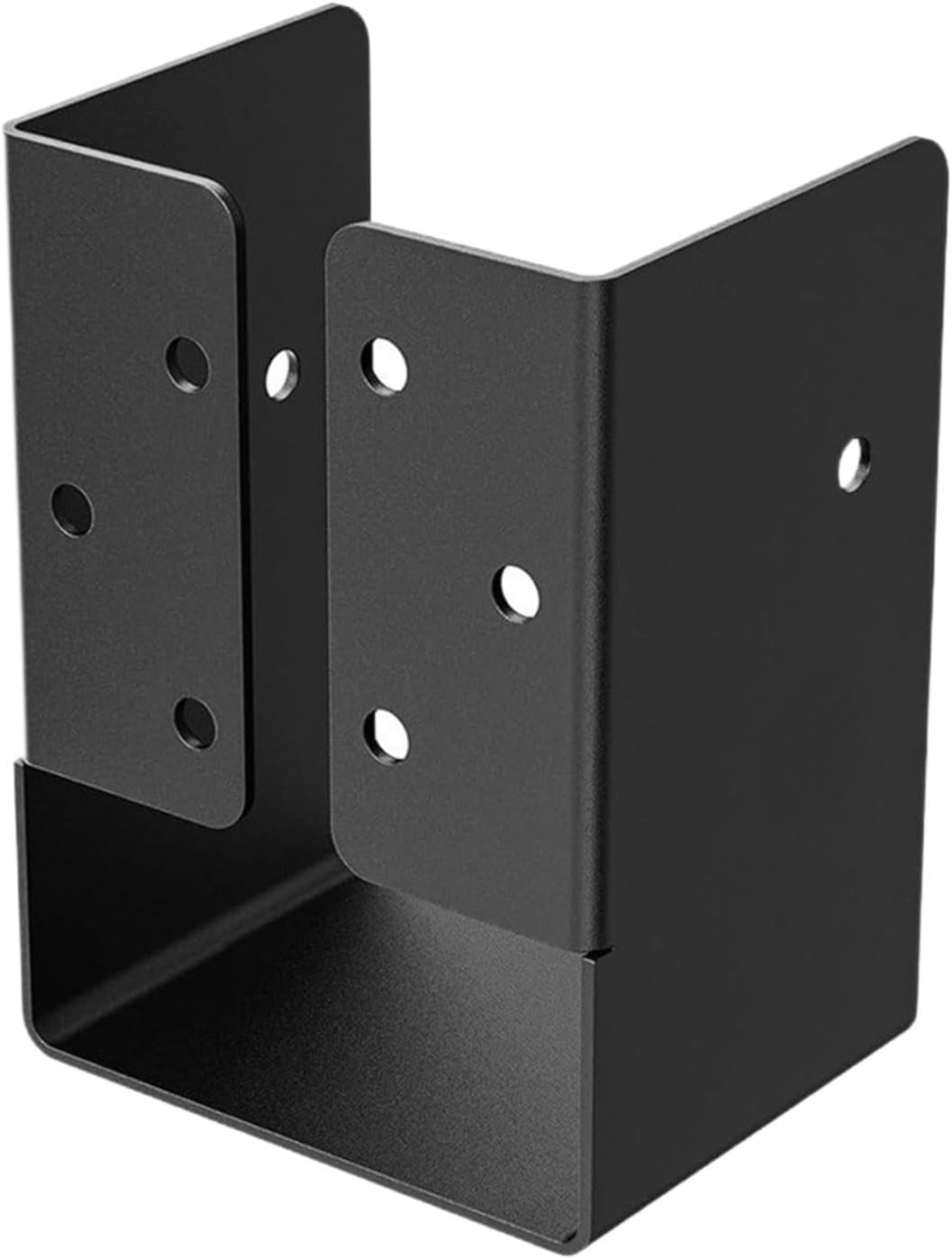 Concealed Joist Hanger 2''x4 Heavy Duty Outdoor Concealed Flange Joist Bracket for Fence Wooden Rail Handrail