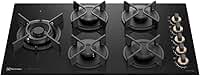Electrolux Cooktop 5 Bocas a Gás Electrolux Mesa de Vidro Pro Series ChamaPrecisa e Multi Chama (KE5PS) Bivolt