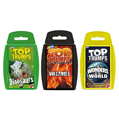 Price comparison product image Top Trumps Wonders of Earth Card Game Bundle