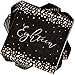 Sparkle and Bash 18th Birthday Napkins (100 Count) 6.5 Inches, Black, Rose Gold