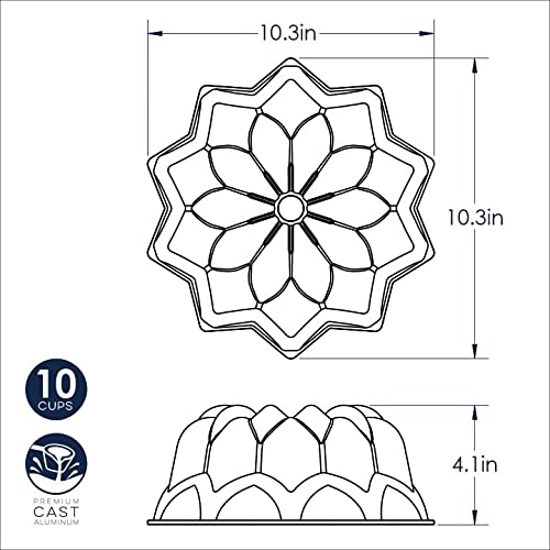 Nordic Ware Vintage Star Bundt Pan by Nordic Ware - Image 3