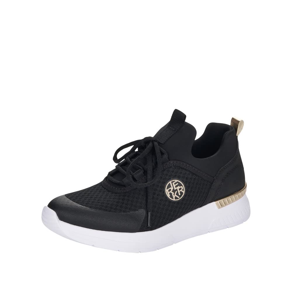 Rieker N4722, Sneaker, Schwarz,