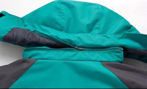 CNSTORE Jaqueta masculina Casacos de inverno jaqueta de esqui de neve 3 em 1 resistente à água à pro