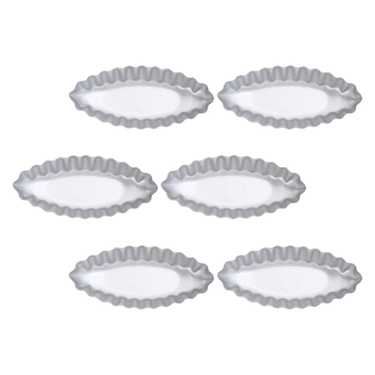 BESTYASH 6Pcs Egg Tart Baking Mold Non Stick DIY Cake Molds for Baking Pies Tartlets and Desserts Kitchen Accessory for Home Bakers