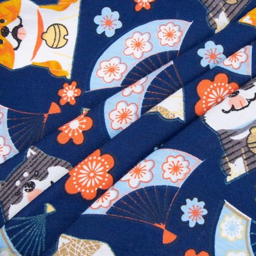 Image of Baby Japanese Kimono Robe Cotton Infant Comfy Loose Romper