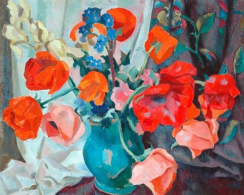 Art Mural Coquelicots de Roger Fry - Affiche Décorative Haute Définition 60x90