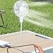 Imagen de Buxuaaaa Ventilador eléctrico USB de 5 V con manguera flexible y botón de interruptores para laptop