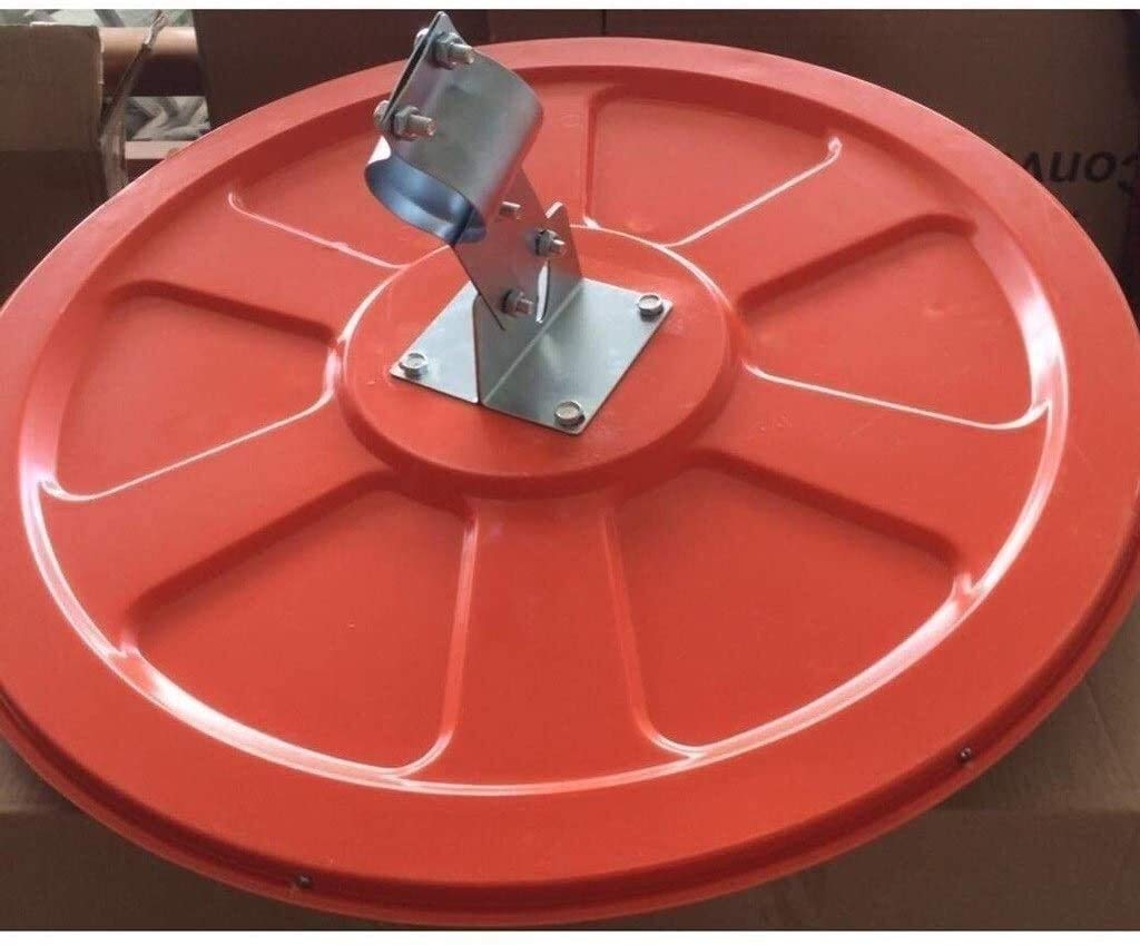 Specchio di sicurezza del traffico Protezione solare Specchio for traffico esterno Obiettivo grandangolare in plastica Specchio di sicurezza convesso for ospedale Sicurezza 45-120 cm(45CM)