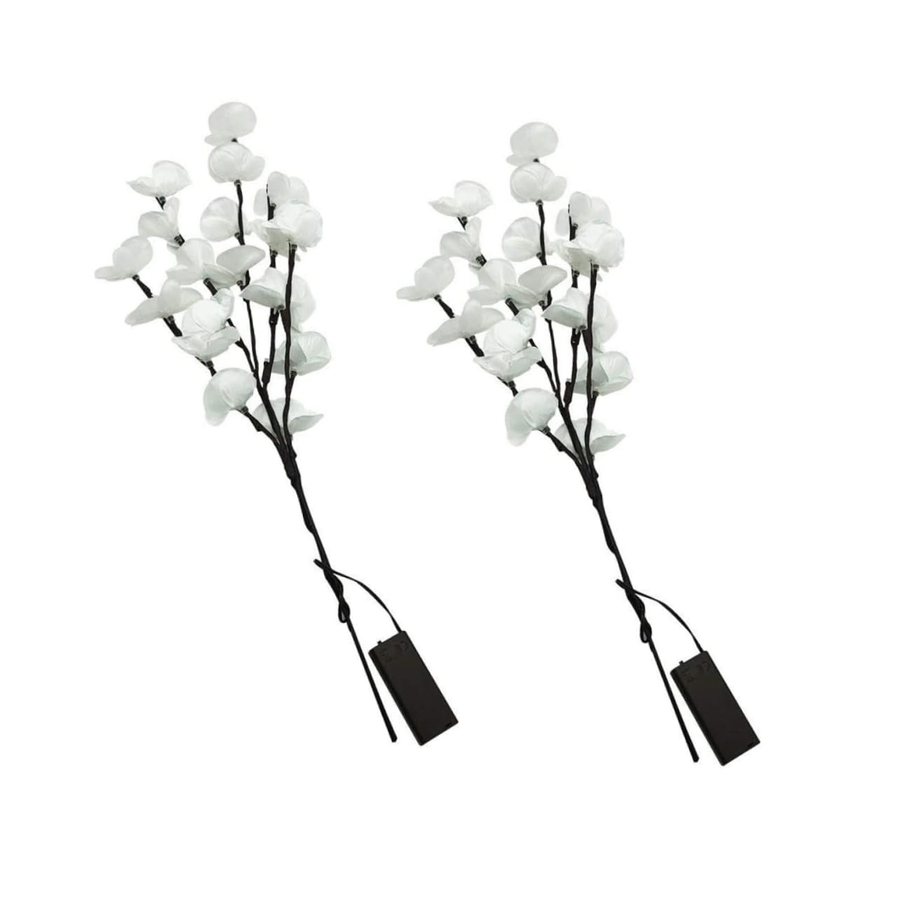 Gadpiparty Led Flower Lamps Simulated Orchid Branch Bendable Branches Artificial Greenery for Decoration Indoor Outdoor