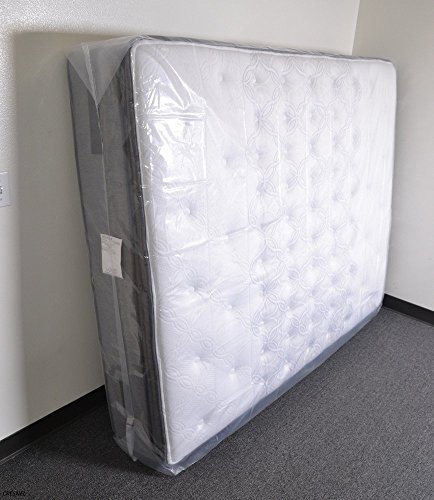 CRESNEL Mattress Bag for Moving & Long-Term Storage - Twin Size - Enhanced Mattress Protection with 5 mil Super Thick Tear & Puncture Resistance Polyethylene (Value Pack of 2pcs) - Thumbnail 4