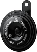 Vista 8 de HELLA 011225871 - Kit de bocinas de disco negras BX de 92 mm, 12 V (ajuste universal)