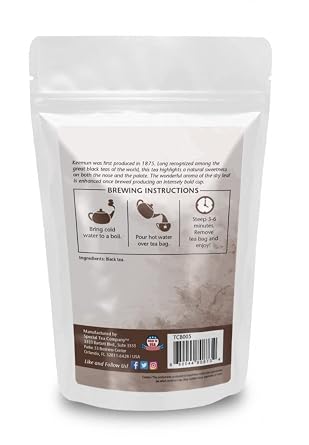 Keemun Black Tea Pyramid 15 Sachets