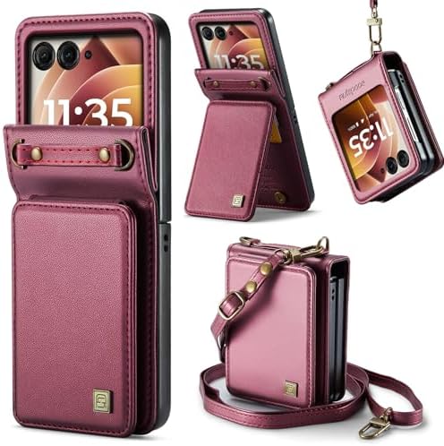 Custodia Robusta Magnetica Sottile Fibra Di Carbonio Per Motorola - Foto 11