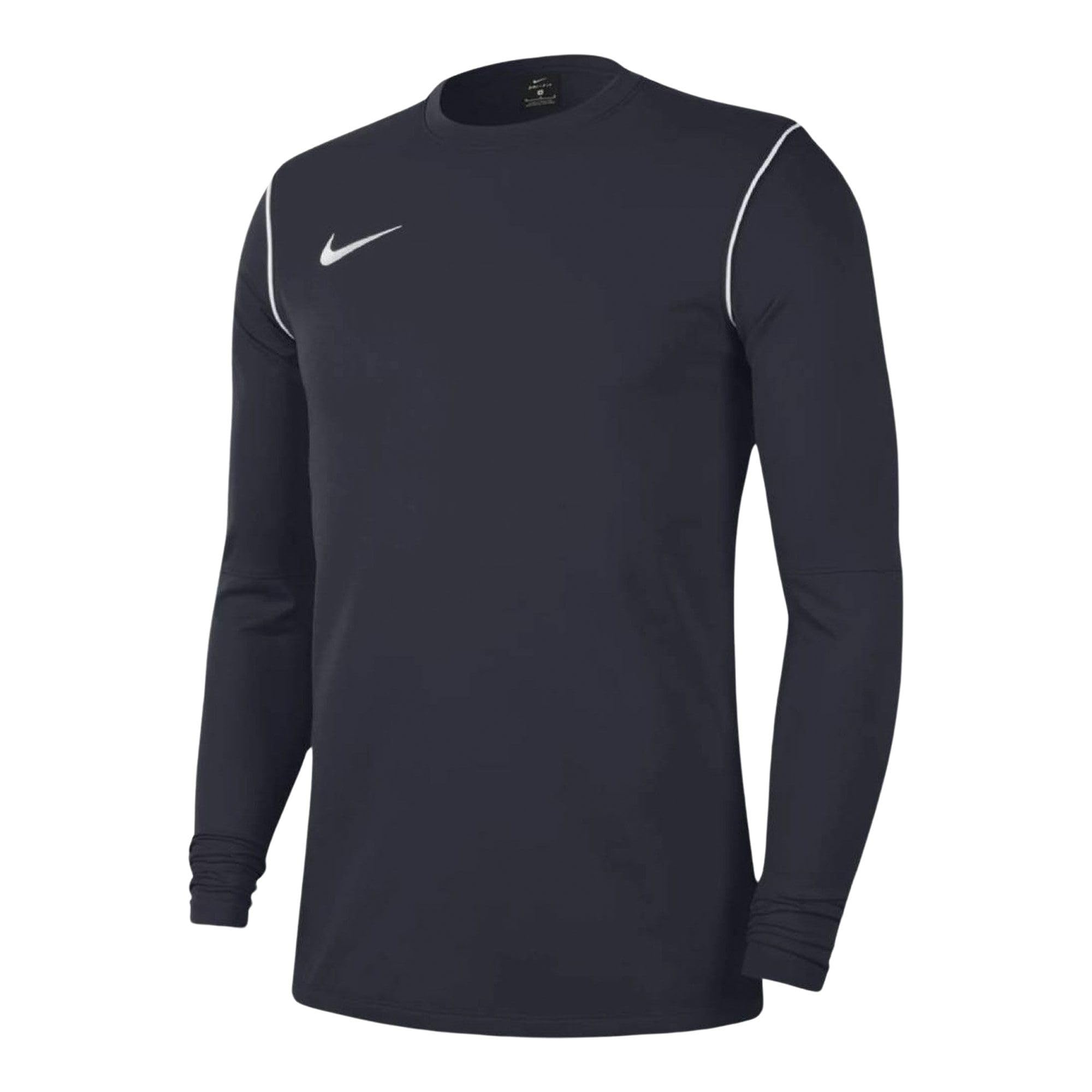 Nike FJ3008-451 Y NK DF PARK20 CREW TOP R Sweatshirt Unisex OBSIDIAN/WHITE/WHITE Size L