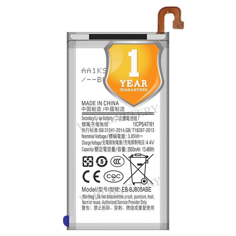 Image of Original EB-BJ805ABE Battery Compatible for Samsung J8 Plus J8+ - (3500mAh) - 1 Year Warranty X2