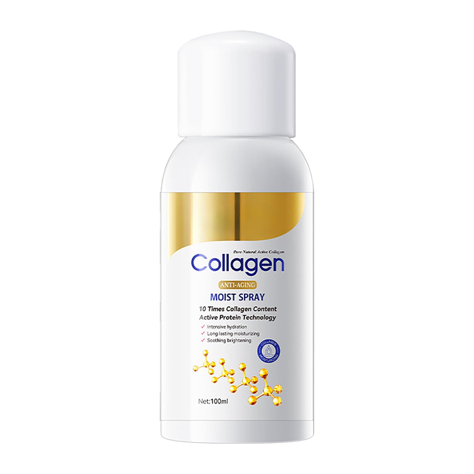 Spray reafirmante de colágeno, relleno y reafirmante para el cuerpo y la cara, suero de colágeno, spray antiarrugas y antiedad para absorción rápida e hidratación instantánea para cuerpo, brazos — view 10