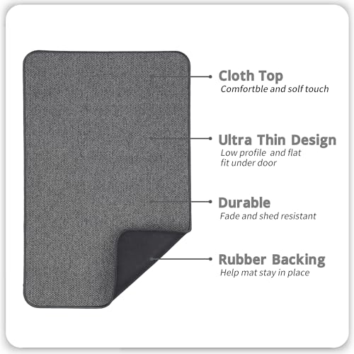 Image of Bath Mat,Ultra Thin Bathroom Rugs,Rubber Bath Mats for Bathroom,Bath rugs