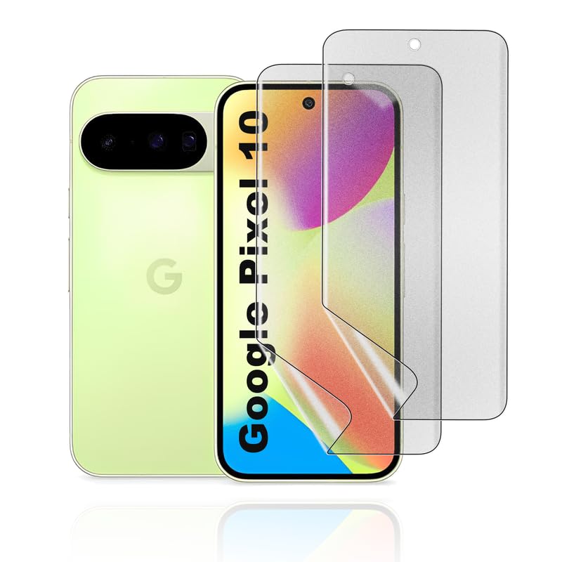 Pellicola Protettiva Idrogel Opaca Per Google Pixel 10a – TPU Morbido, Antiriflesso, Resistente Ai Graffi, Compatibile Con Lettore Impronte