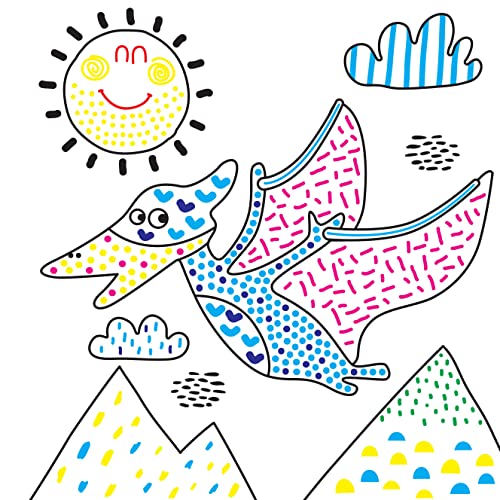 Easy and Fun Paint Magic with Water: Dinosaurs