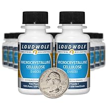Microcrystalline Cellulose / 10 Ounces / 20 Bottles / 100% Pure USP Food Grade/Fine Powder