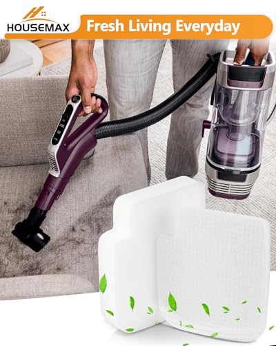Image of HOUSEMAX 4 Pack AZ3000 Filter Replacement for Shark Stratos Upright Vacuum | Compatible with Shark DuoClean PowerFins Upright Vacuum AZ3002, AZ3000, AZ3000W