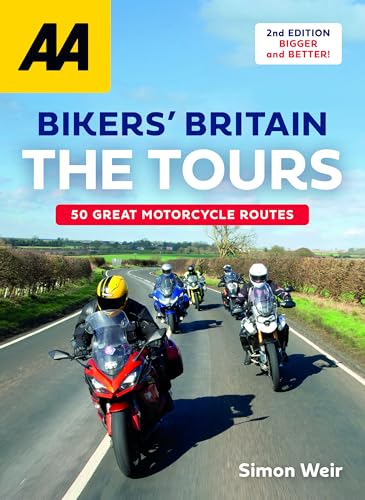 AA Bikers' Britain - The Tours: Great Motorbike Rides (AA) - Spiral-bound