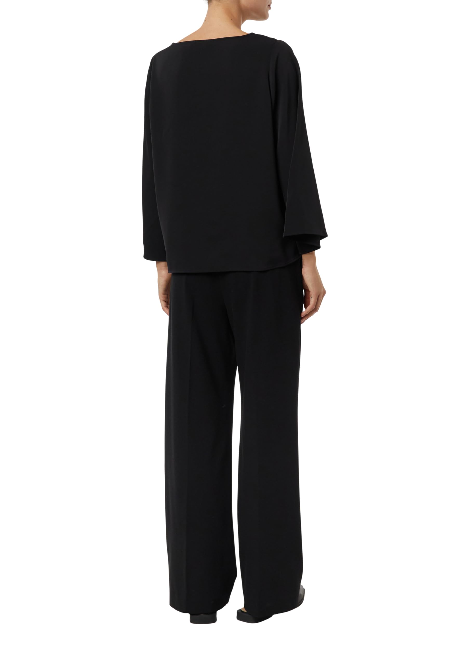 Comma Fließende Bluse mit weitem Ärmel