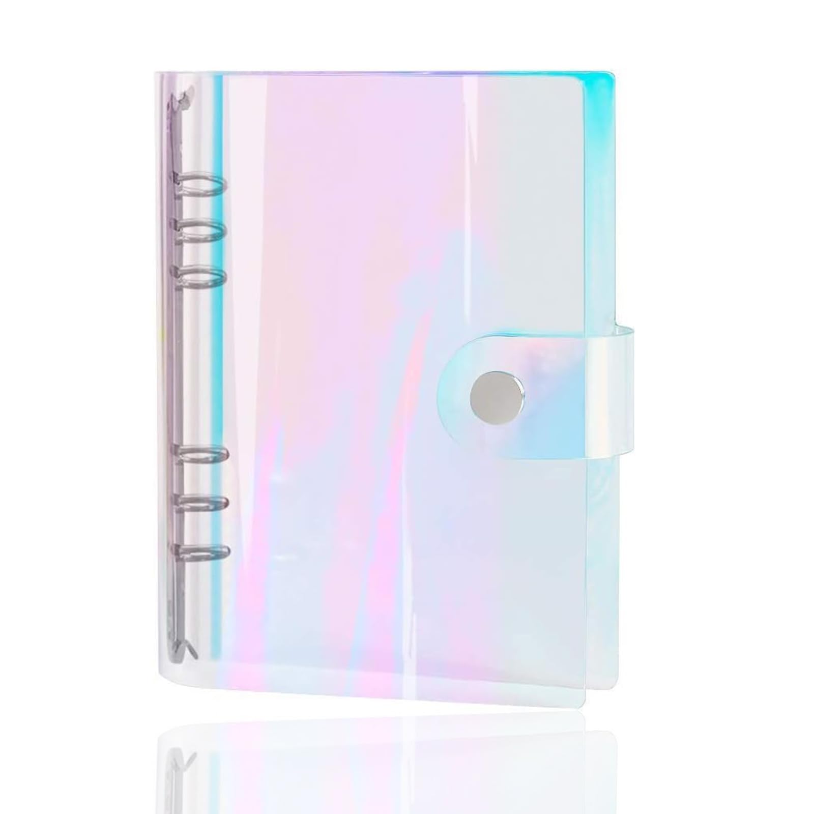 Amazon | 6穴 虹色PVCなシステム手帳 バインダー システム手帳