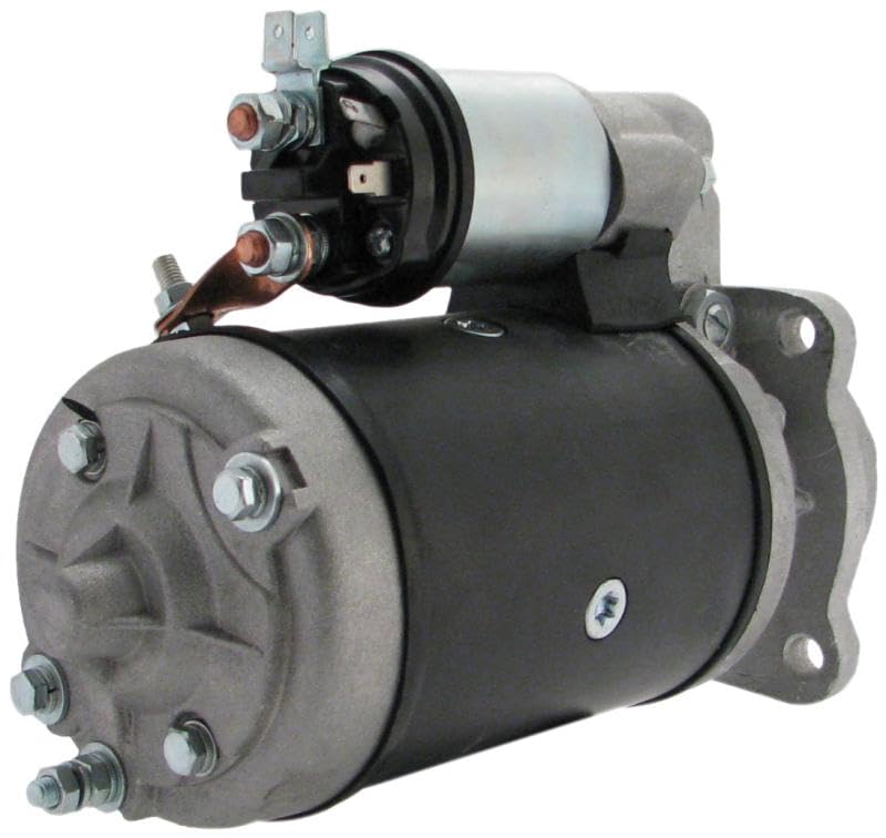 Starter Compatible with Perkins 704-30 (2997cc) 4 Cyl - 47kw 2873119 888346M1 Also Compatible with Perkins Prima - M504-2 (1989cc) 37kw 2873A103 91178902N 18919