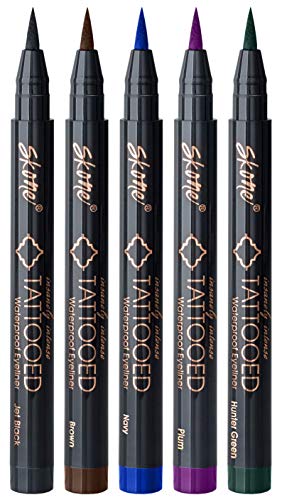 Set 5 delineadores líquidos impermeables Skone Cosmetics miniatura 1