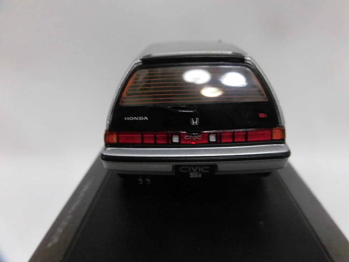Amazon | 1/43 ミニカー ワンダー シビック Si 銀 1984 SAPI