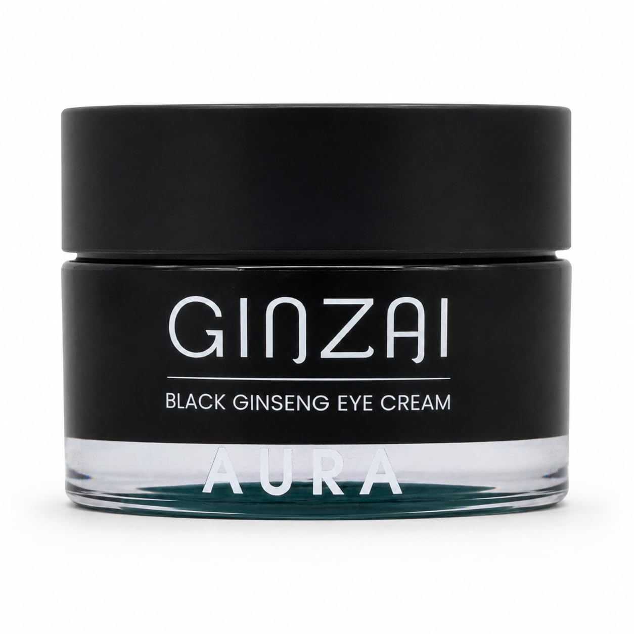 AURA - Crema rassodante per gli occhi con ginseng della foresta coreana nera, cura degli occhi anti-età contro rughe, occhiaie e gonfiore, con peptidi, squalano e burro di karitè, vegana, 30 ml