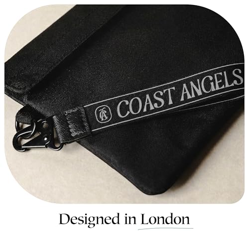 COAST ANGELS Große Geruchsdichte Tasche – Geruchsdichter Beutel mit Aktivkohle-Futter für den Alltag, Reisen und als Geschenk