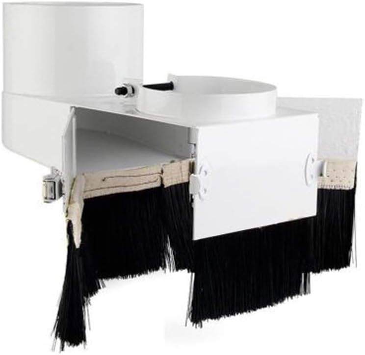 Double Door Spindle Dust Cover Brush Cleaner for CNC Router Engraving Milling Machine (85mm)