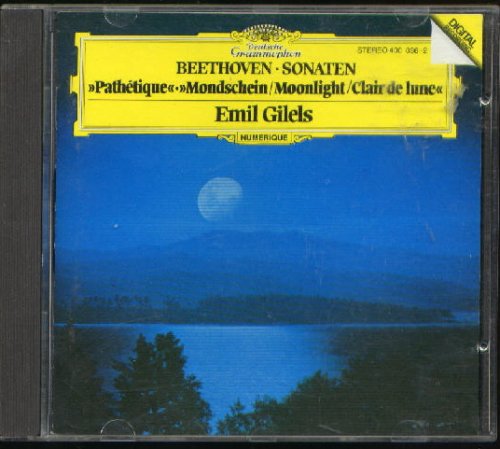 Ludwig van Beethoven - Emil Gilels - Sonaten - »Pathétique«·»Mondschein/Moonlight/Clair De Lune« - Deutsche Grammophon - 400 036-2 [Audio CD]