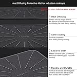 Lazy-K-Induction-Cooktop-Mat-Silicone-Fiberglass-Scratch-Protector-for-Magnetic-Stove-Non-slip-Pads-to-Prevent-Pots-from-Sliding-during-Cooking-Square-9inches-Black
