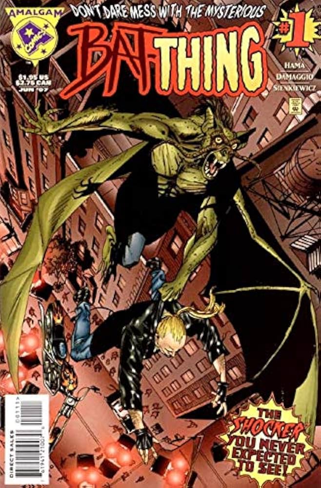 Amalgam Comics Bat-thing #1 June 1997 Don't Dare Mess with