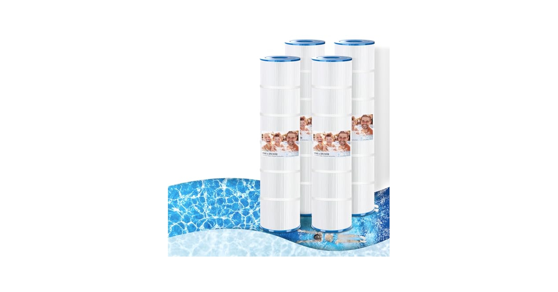 Amazon.com : 4 Pack CCP420 Pool Filter Cartridges Replace