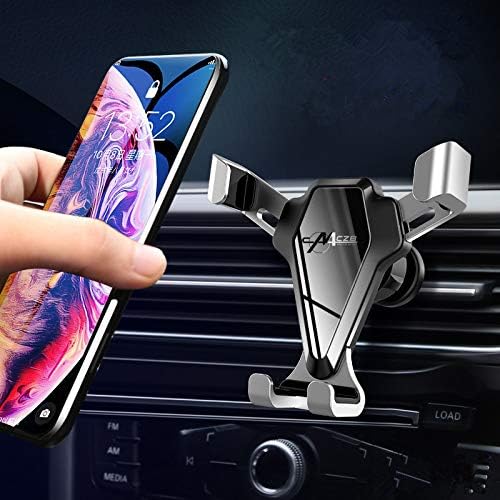 HULPPRE Cell Phone Holder for Car With Stronger Vent Clip Universal Mobile Phone Stand Holder Easy Installation Hands Free Phone Mount Car Holder Compatible With All Kinds of Cell Phone