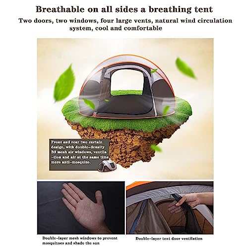 Carpa familiar para camping BNEI para 3 a 4 personas miniatura 3