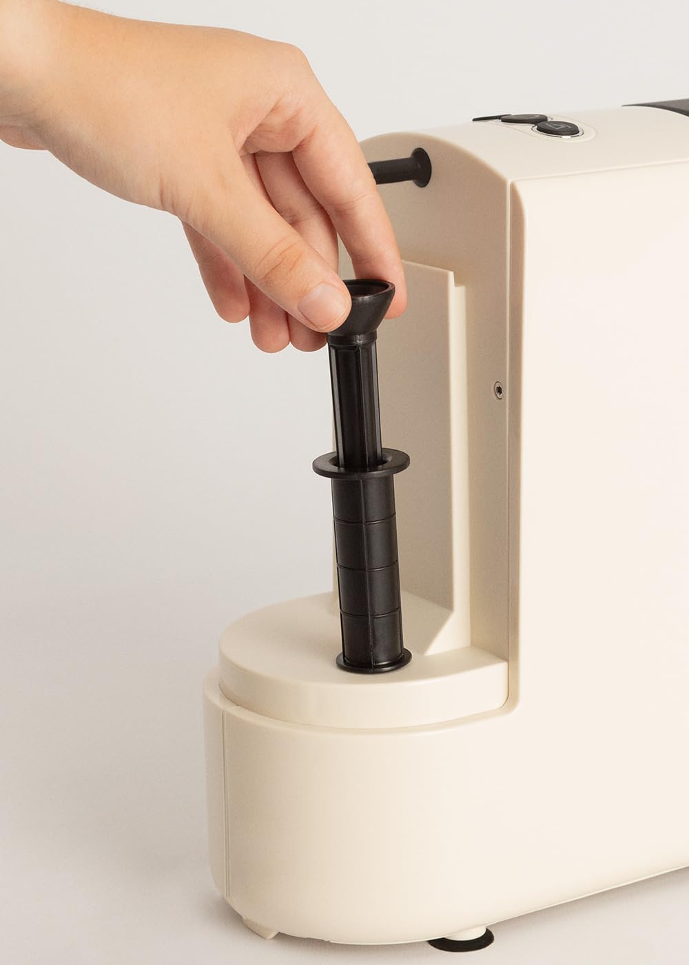 CREATE / POTTS STYLANCE/Machine à café multicapsules express et café moulu Blanc cassé / 19 bars, programmable, légère et compacte, réservoir 600ml, système Thermoblock,1450 W